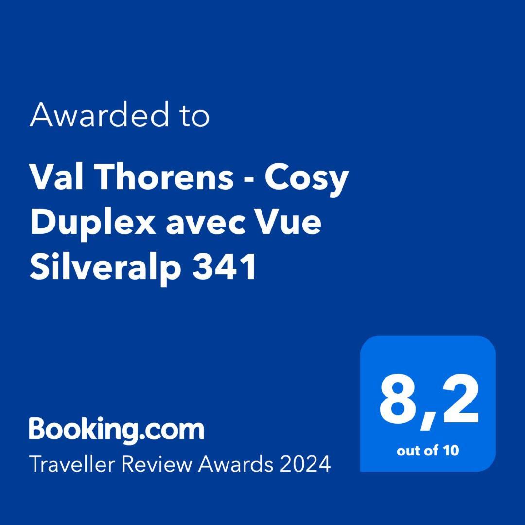 Val Thorens - Cosy Duplex Avec Vue Silveralp 341 Eksteriør billede